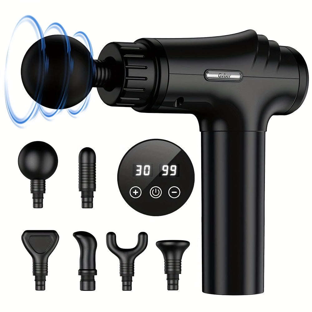 Handheld Electric Muscle Massager, Deep Tissue Massage Gun for Full Body and Back Arm Massage, Suitable for Sports and Fitness, Gifts for Both Men and Women, Gifts for Parents, Father's Day Gifts