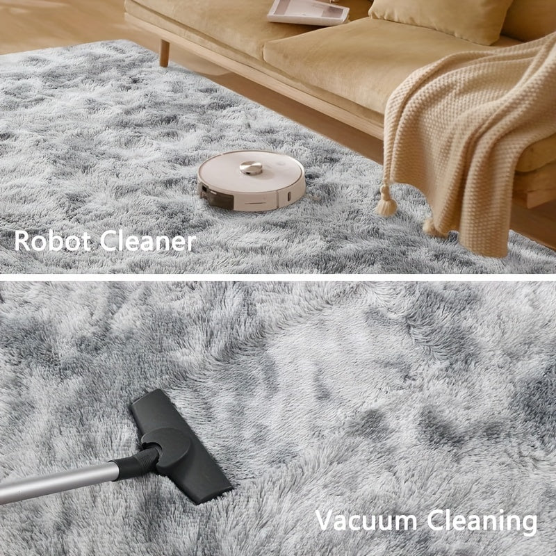 1pc Of Super Soft And Thickened Fluffy Living Room Rug, Soft Plush Rug, Bedroom Interior Rug, Fluffy Faux Fur Rug, For Living Room