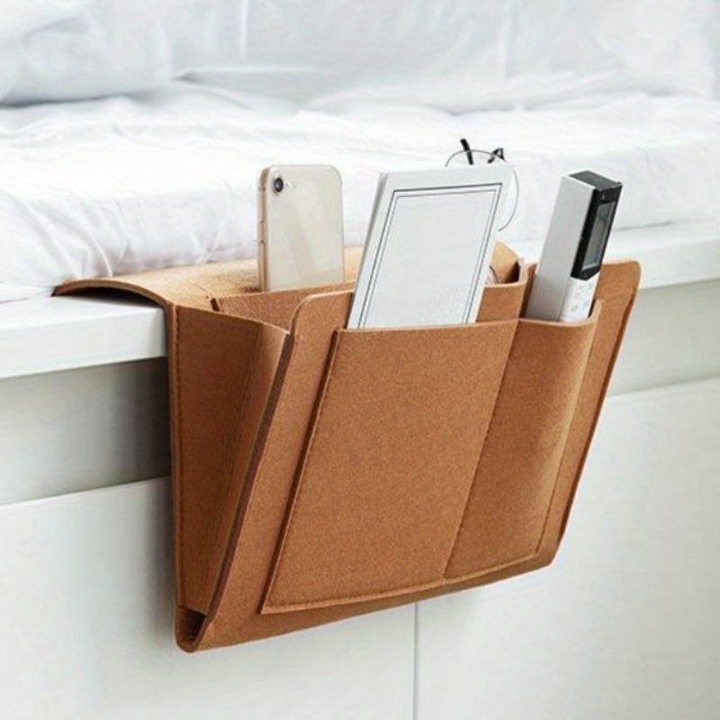 [Perfect Organizer] Bedside Organizer | Phone, Remote & Tissue Holder | Home Organization