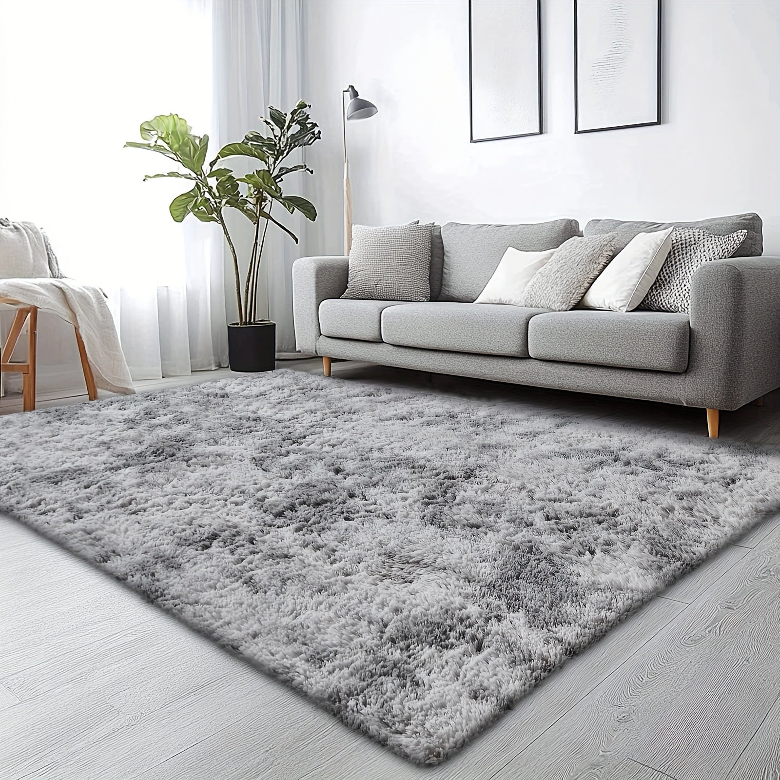 Rugs For Living Room, Super Soft Fluffy Shaggy 8x10 Area Rugs For Bedroom, Cozy Floor Mats, Plush Indoor Carpet For Kitchen, Faux Fur Rug For Room, Home Decor, Housewarming Gift, Door Mat