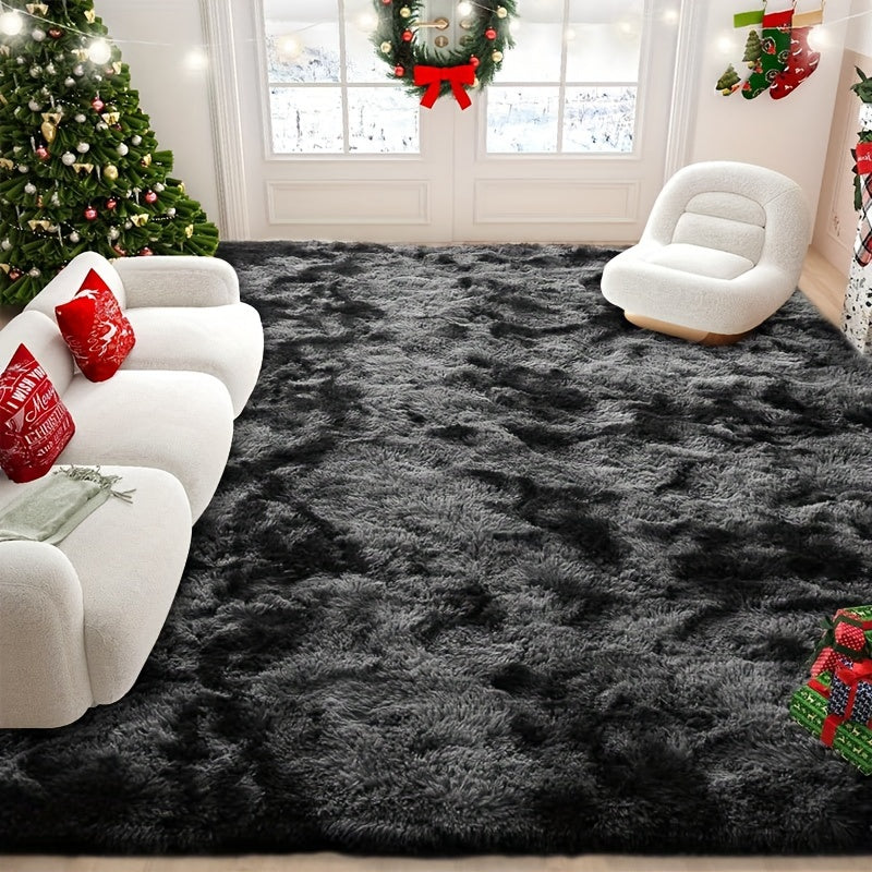 1pc Of Super Soft And Thickened Fluffy Living Room Rug, Soft Plush Rug, Bedroom Interior Rug, Fluffy Faux Fur Rug, For Living Room