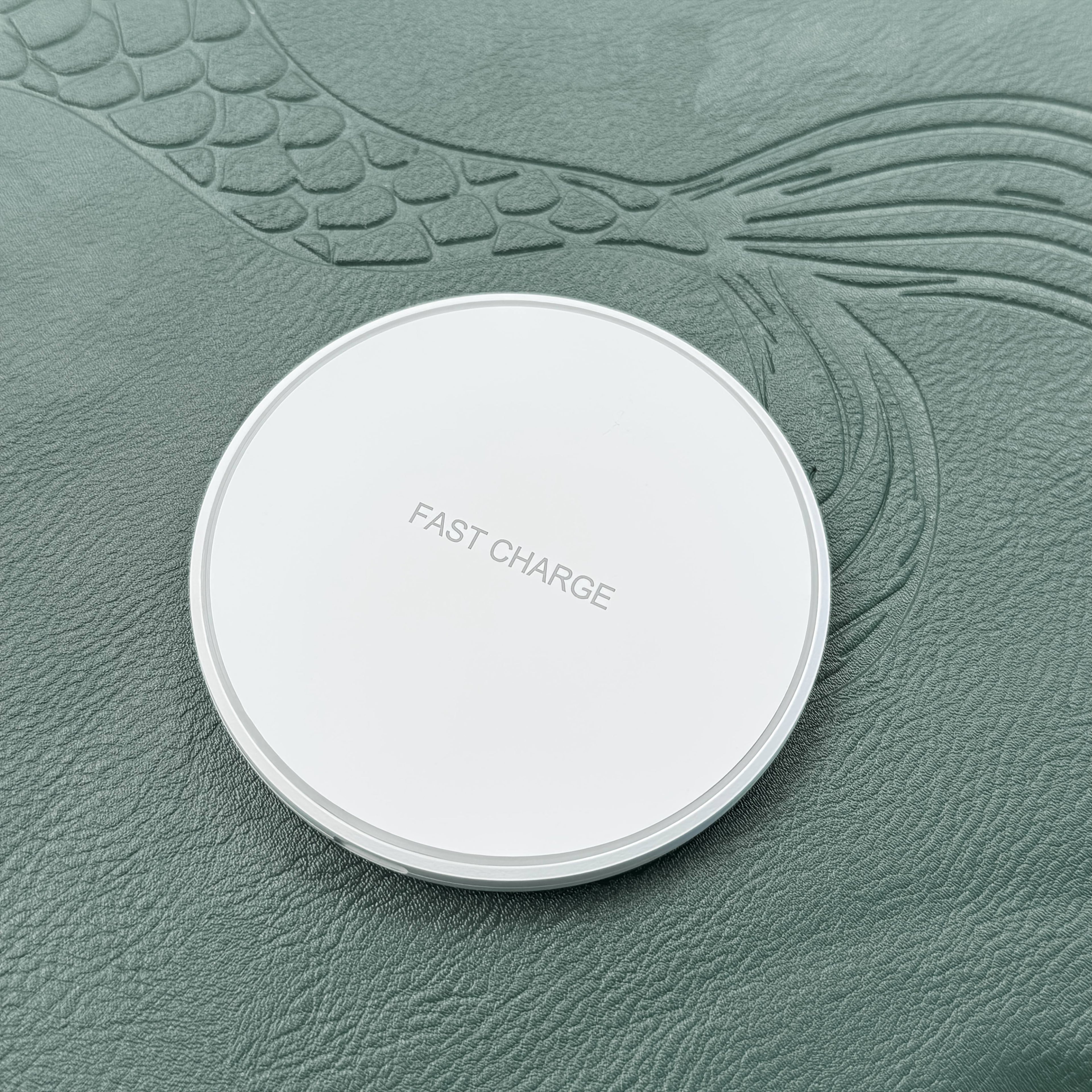 Wireless Charging Station, Wireless Charger Pad, USB Type-C, 10-20W Output, 36V or Below, Female to Male Connector, No Battery, for Smartphones and Tablets, Portable, Compact, Modern Charging Solution