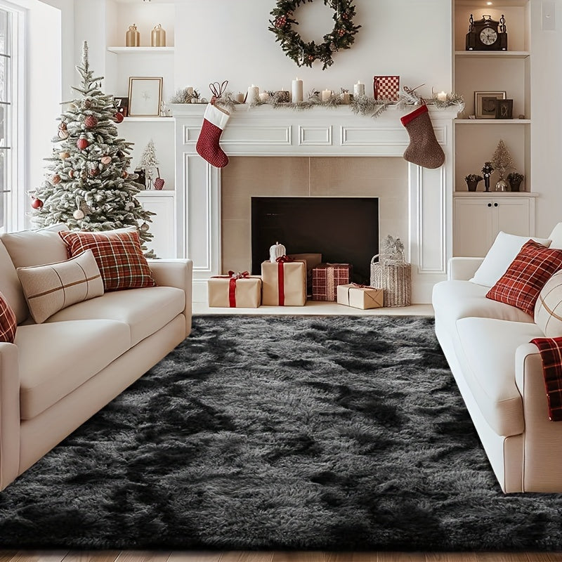 1pc Of Super Soft And Thickened Fluffy Living Room Rug, Soft Plush Rug, Bedroom Interior Rug, Fluffy Faux Fur Rug, For Living Room