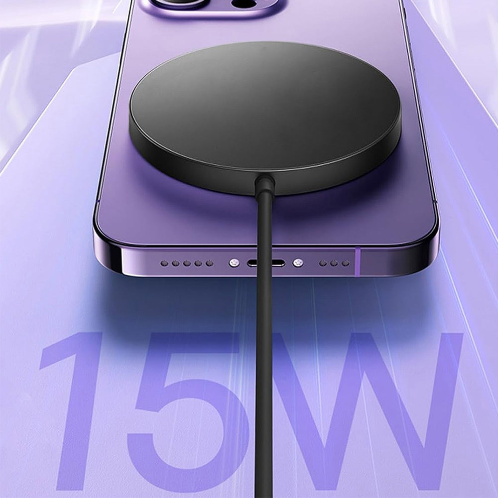[Magnetic Wireless Charger] 15W Magnetic Wireless Charger for Apple iPhone17 16 15 14 13 12 11 Pro Max 13Mini Macsafe Wireless Charging on Induction Back Case