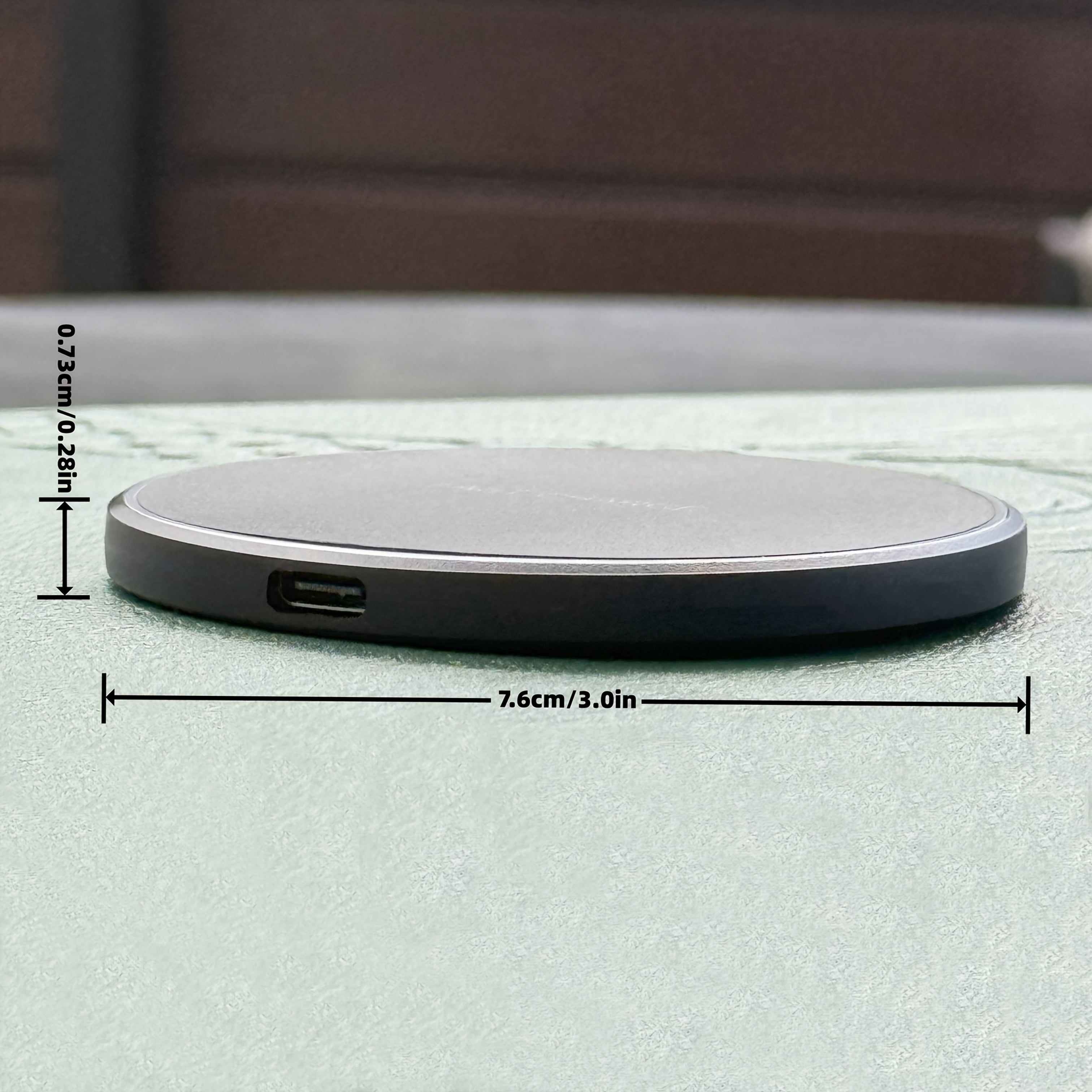 Wireless Charging Station, Wireless Charger Pad, USB Type-C, 10-20W Output, 36V or Below, Female to Male Connector, No Battery, for Smartphones and Tablets, Portable, Compact, Modern Charging Solution