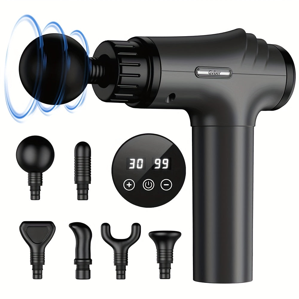 Handheld Electric Muscle Massager, Deep Tissue Massage Gun for Full Body and Back Arm Massage, Suitable for Sports and Fitness, Gifts for Both Men and Women, Gifts for Parents, Father's Day Gifts