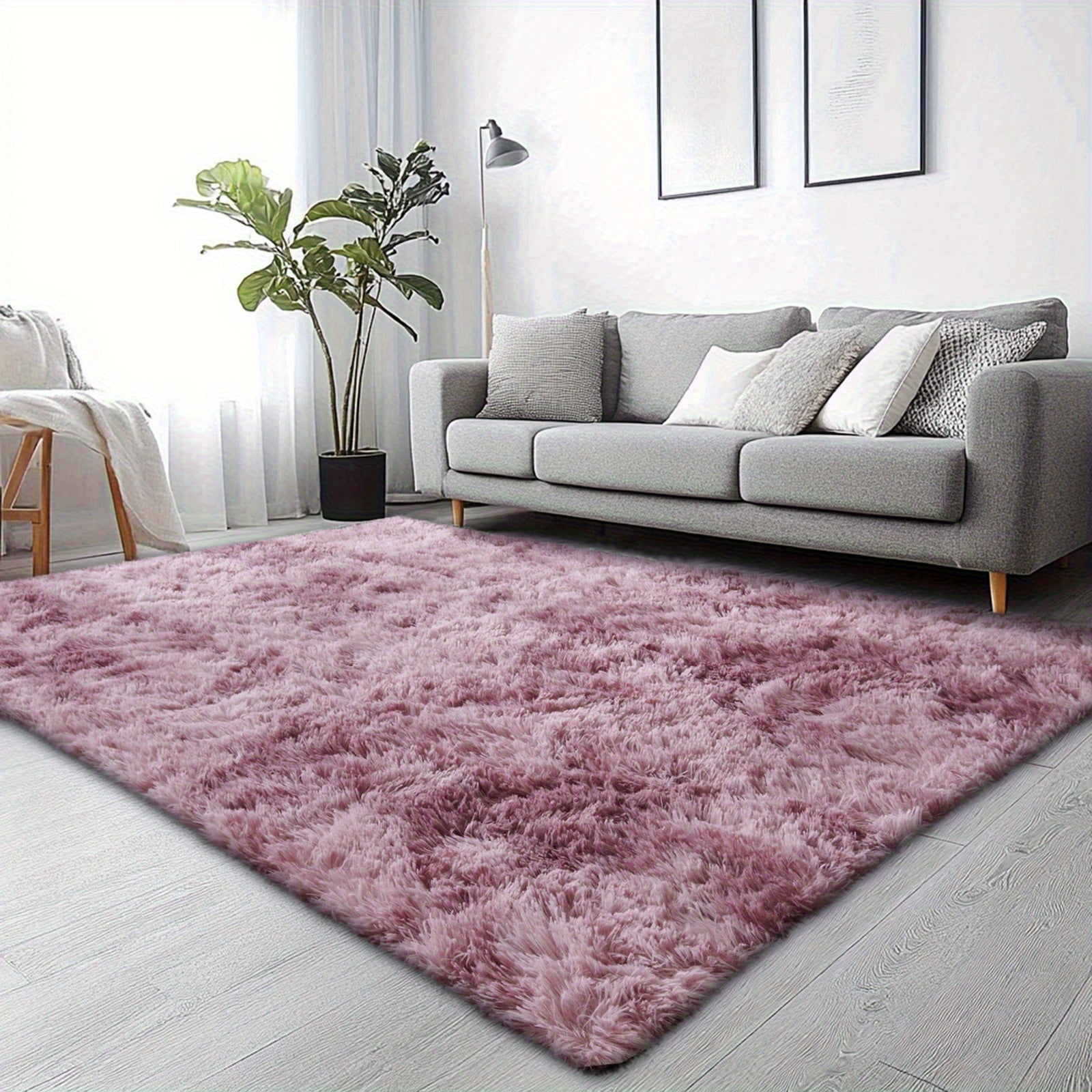 Rugs For Living Room, Super Soft Fluffy Shaggy 8x10 Area Rugs For Bedroom, Cozy Floor Mats, Plush Indoor Carpet For Kitchen, Faux Fur Rug For Room, Home Decor, Housewarming Gift, Door Mat