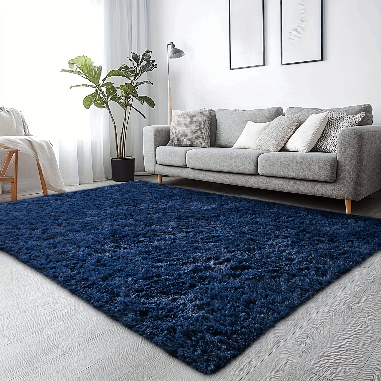 Rugs For Living Room, Super Soft Fluffy Shaggy 8x10 Area Rugs For Bedroom, Cozy Floor Mats, Plush Indoor Carpet For Kitchen, Faux Fur Rug For Room, Home Decor, Housewarming Gift, Door Mat