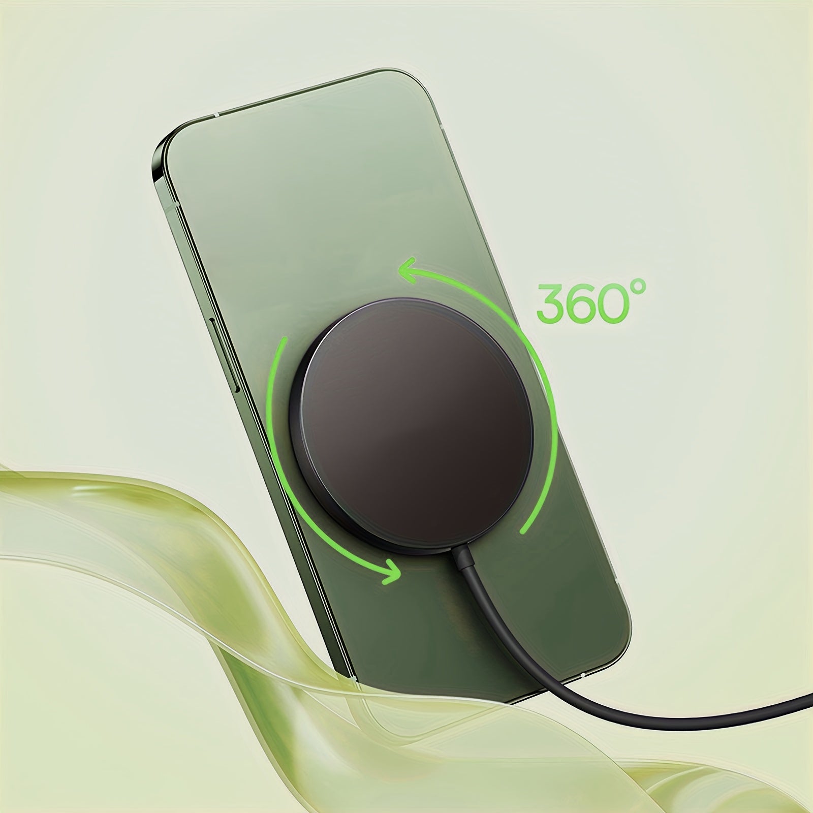 [Magnetic Wireless Charger] 15W Magnetic Wireless Charger for Apple iPhone17 16 15 14 13 12 11 Pro Max 13Mini Macsafe Wireless Charging on Induction Back Case