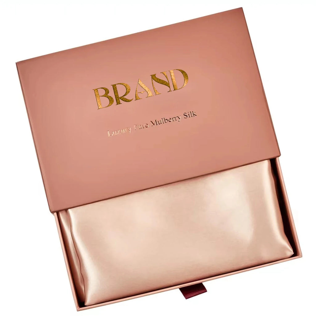 19 Momme 100% Mulberry Silk Pillowcase – 6A Grade | Hidden Zipper (Single Piece)