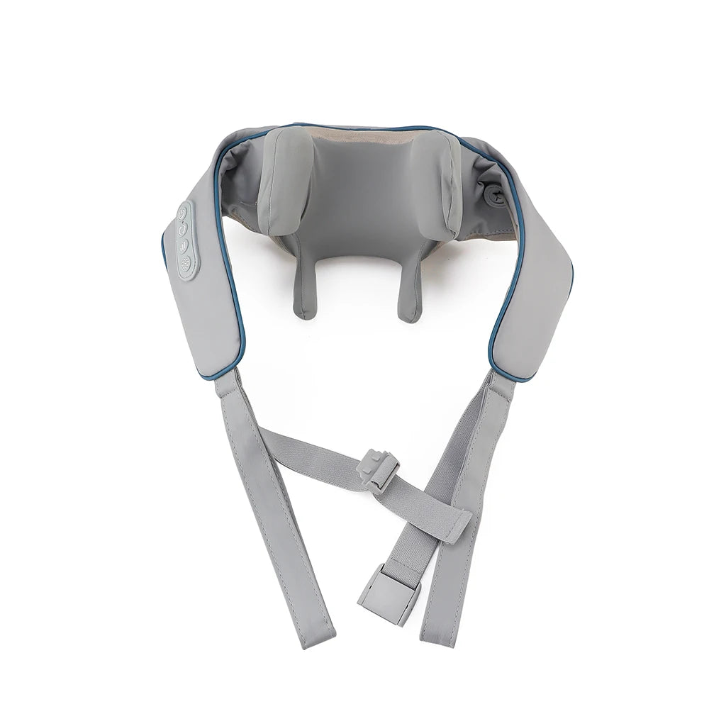 Foreverlily 26W Brushless Motor Neck And Shoulder Massager Wireless Shoulder And Back Kneading Massage Shawl Neck masajeador