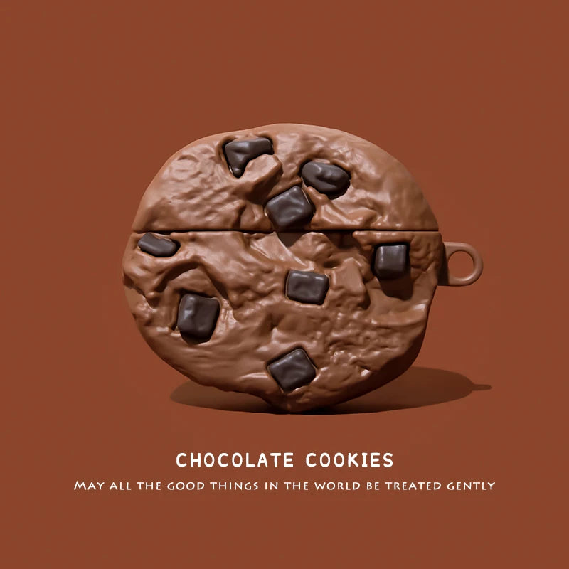 Limited Edition Eco-Friendly Silicone AirPods Pro Case - 3D Cartoon Snacks & Drinks Design