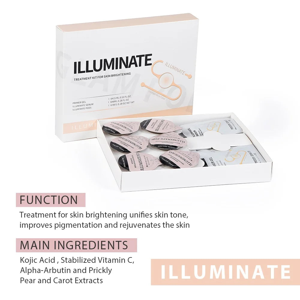 Glam Pod For Aqua Facial Machine CO2 Pods For Bubble Facial Beauty Machine Revive Pods co2 Capsule Gels Facial SPA Skin Clean