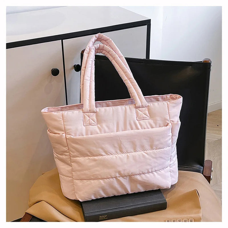 New Large Capacity Tote Bag Versatile Handbag for Women Commuting Bag Messenger Shoulder Bag Multiple Pockets Mummy Bag