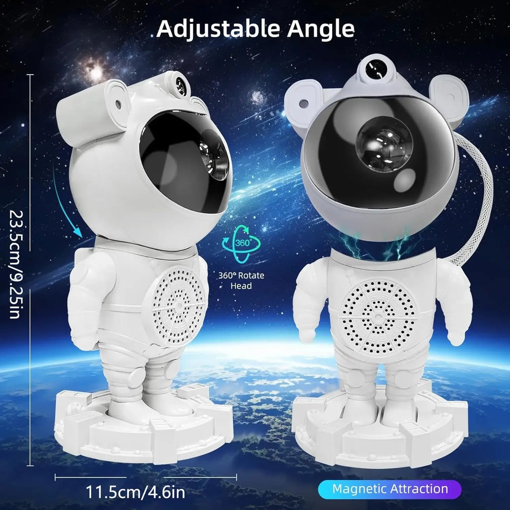 Astronaut Galaxy Projector Lamp - Star Projector Light, Bluetooth Speaker, Star and Moon Galaxy Lights for Bedroom with  remote