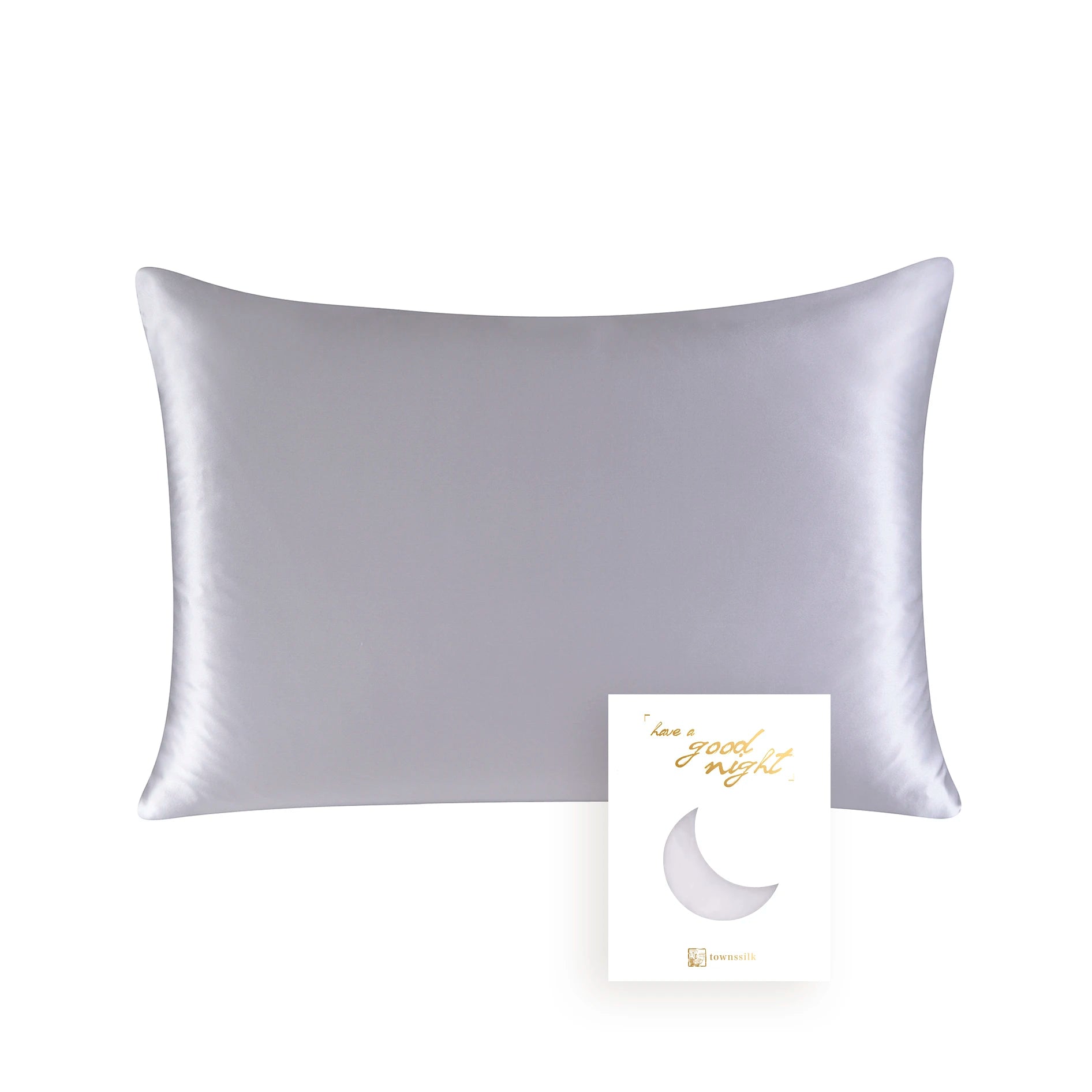 19 Momme 100% Mulberry Silk Pillowcase – 6A Grade | Hidden Zipper (Single Piece)