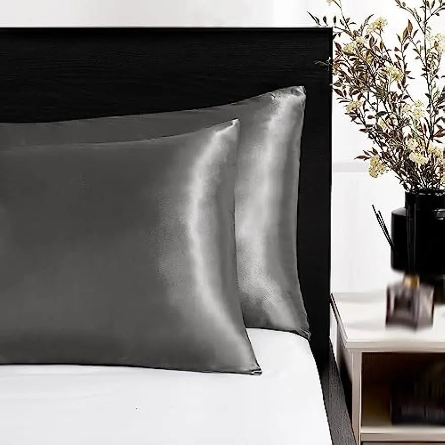Satin Pillowcase Set (2-Pack) – 100% Polyester Satin