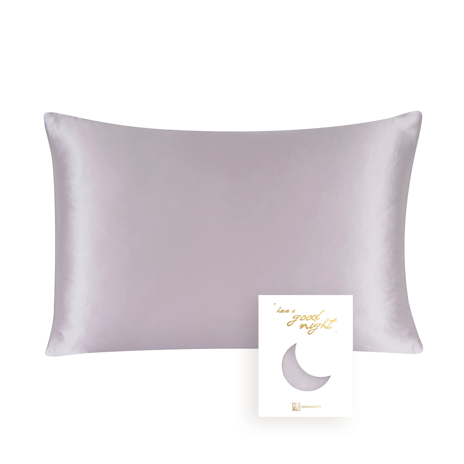 19 Momme 100% Mulberry Silk Pillowcase – 6A Grade | Hidden Zipper (Single Piece)