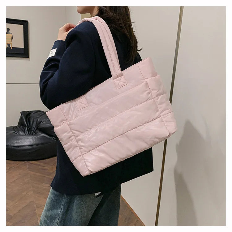 New Large Capacity Tote Bag Versatile Handbag for Women Commuting Bag Messenger Shoulder Bag Multiple Pockets Mummy Bag