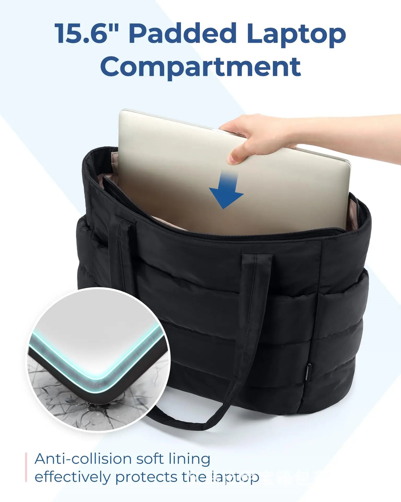 New Large Capacity Tote Bag Versatile Handbag for Women Commuting Bag Messenger Shoulder Bag Multiple Pockets Mummy Bag