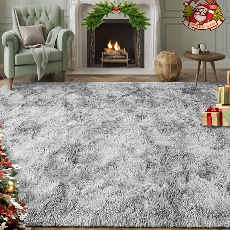 1pc Of Super Soft And Thickened Fluffy Living Room Rug, Soft Plush Rug, Bedroom Interior Rug, Fluffy Faux Fur Rug, For Living Room