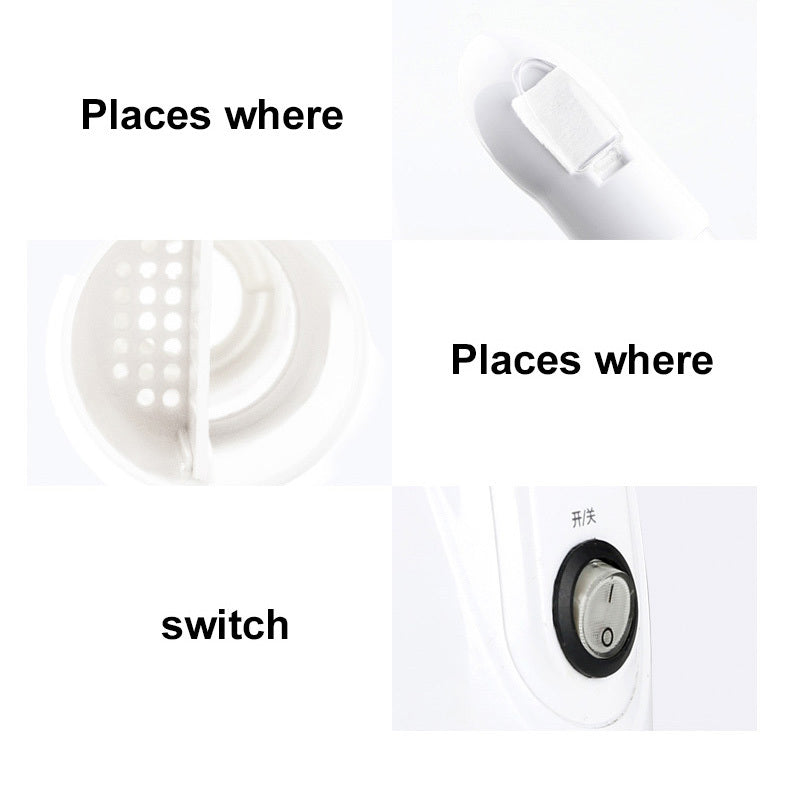 KSKIN Facial Steamer with Nano Mist - for Deep Moisturizing, Open/Closed Eye Use, Compact Face Steamer with Plug (110V), Care Device for, Salon, Spa - Softens Fine Lines, Improves Complexion, Salon Skincare, Sleek Design, Eff