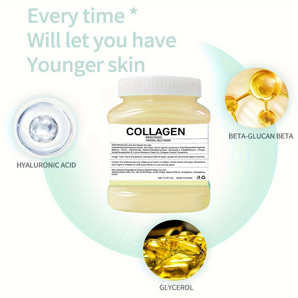 LANIMPRESS Collagen Jelly Mask - Natural Gel Hydro Face Mask, -Off Hydro Jelly for All Light Beige Types, Moisturizing &, Alcohol-Free, Unscented, for all Light Beige Types, Collagen Face Mask, Skincare Routine, Skincare Love