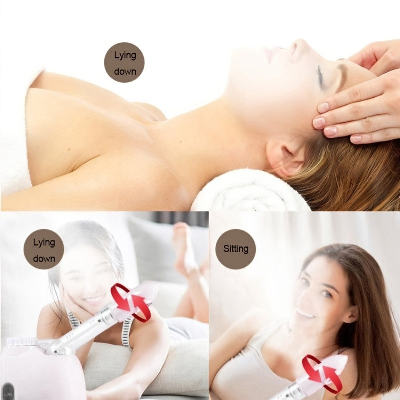 KSKIN Facial Steamer with Nano Mist - for Deep Moisturizing, Open/Closed Eye Use, Compact Face Steamer with Plug (110V), Care Device for, Salon, Spa - Softens Fine Lines, Improves Complexion, Salon Skincare, Sleek Design, Eff