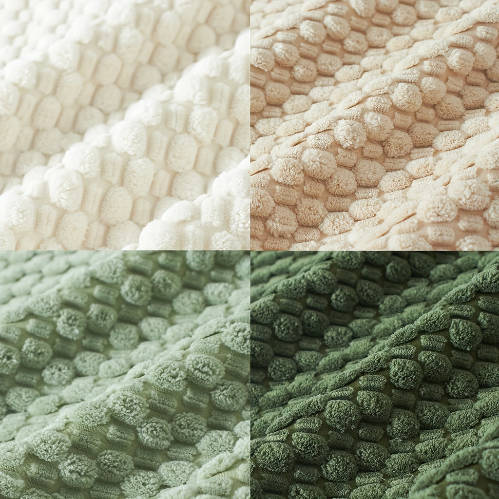 [4pcs Velvet Sofa Pillows] 4pcs Soft Velvet Modern Double-Sided Design Sofa Pillows | Durable, Machine-Washable Cushion Covers for Sofa and Bed Decoration