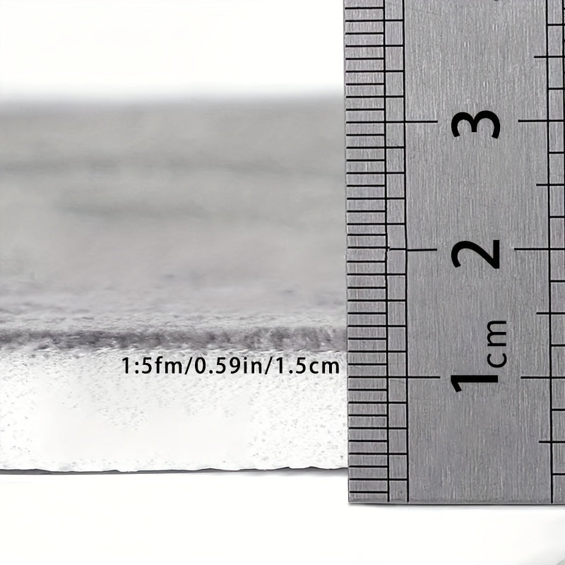 Memory Foam Bathroom Rug Set, Ultra Soft and Super Absorbent Coral Toilet U-Shaped Mat Combo for Bathtub, Shower, Kitchen, Bedroom & Restroom – Home Decor Accessories, Kitchen Mat, Shower Rug, Cozy Bath Set, Absorbent Fabri