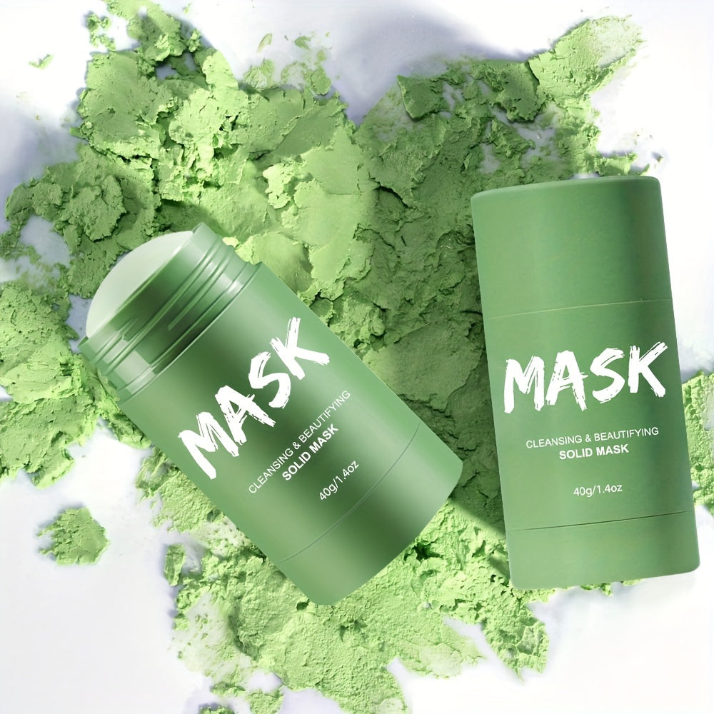 [Maxylva Clay Mask] Maxylva Unisex-Adult Clay Mask Stick | Moisturizing, Deep Cleansing, Paraben-Free for All Skin Types, Green Tea Scented, Beauty Care