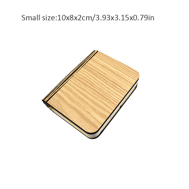 LED Desk Lamp with USB Charging - Foldable Modern Table Lamp, USB-Powered, No Wiring Needed, Compact Design for Bedroom, Office, Shelf, or Gift - Easy Setup