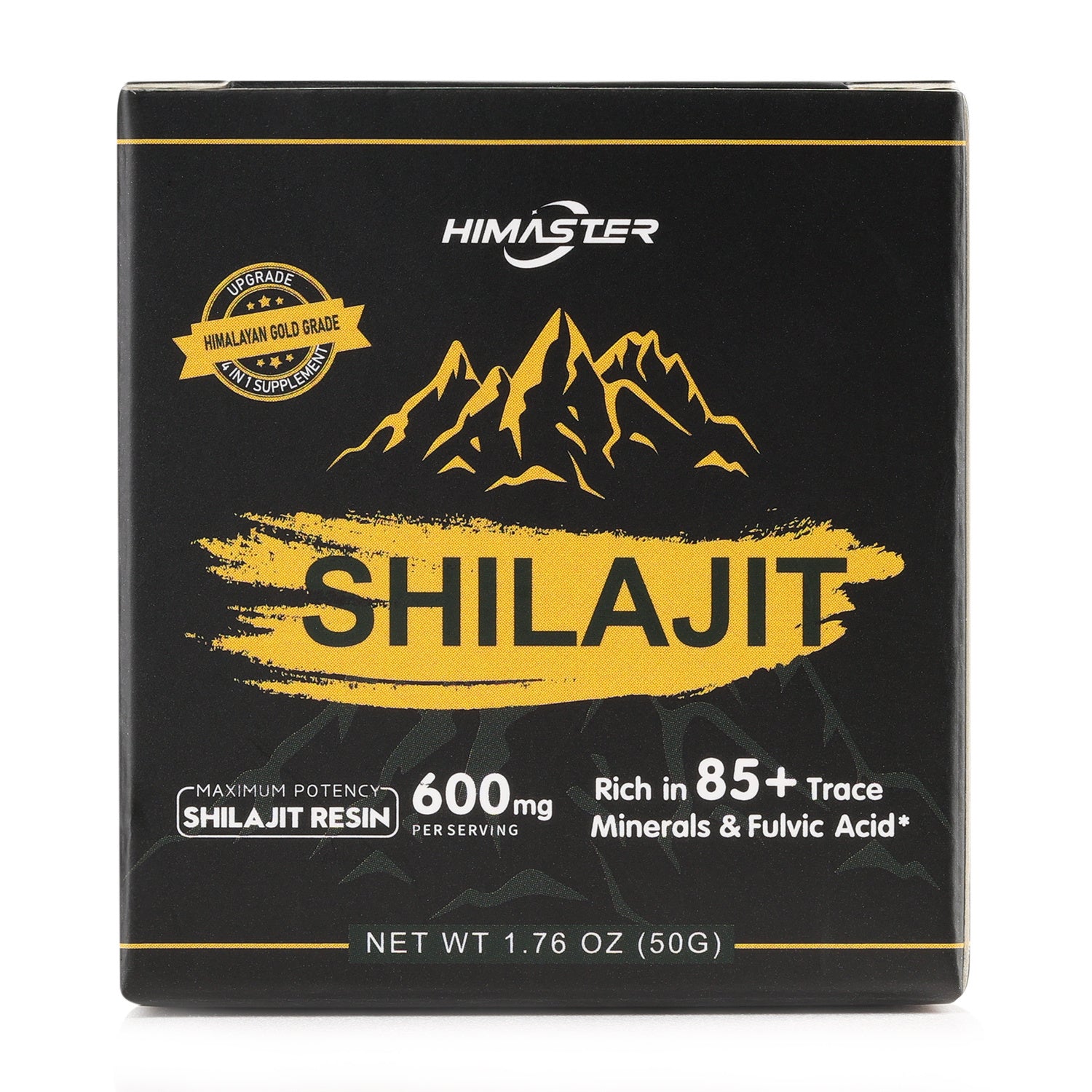 Shilajit Pure Himalayan Golden Shilajit Resin- Sweet Shilajit Resin With 85+ Trace Minerals& Fulvic Acid For Energy, Comes With A Spoon